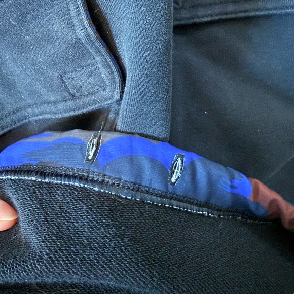 Free People Movement Daybreak Sweatshirt Size Medium Pullover Printed 1/2 Zip - Picture 10 of 13